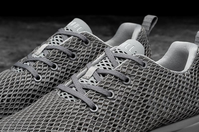 Men's Nobull Concrete Mesh Running Shoes Grey | SG A2015H